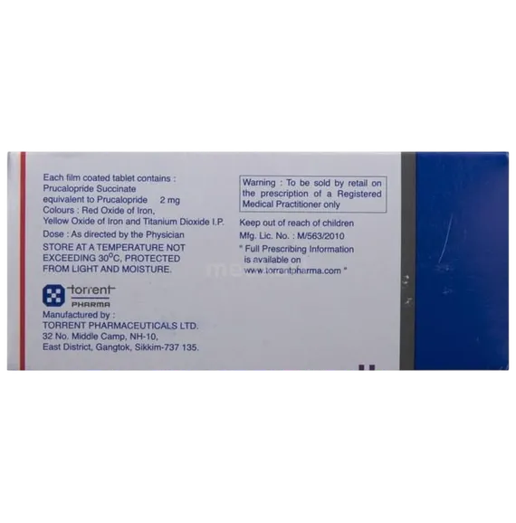 pruvict 2mg tablet 10's